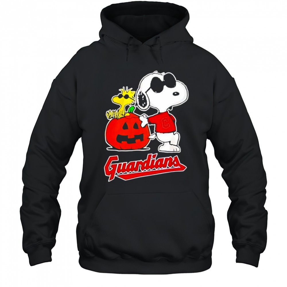 Cleveland Guardians Snoopy Woodstock Pumpkin Halloween shirt