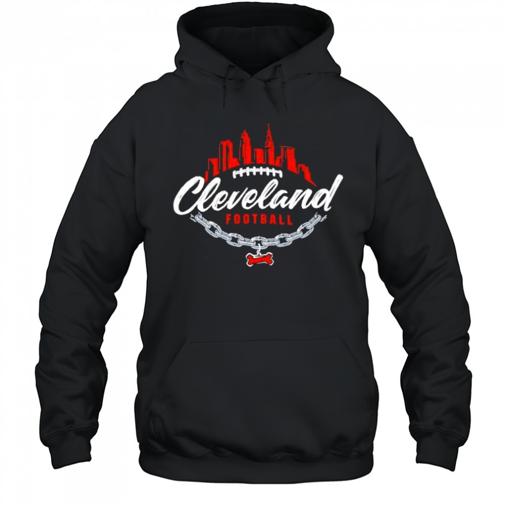 Cleveland Script Skyline Chain Football shirt