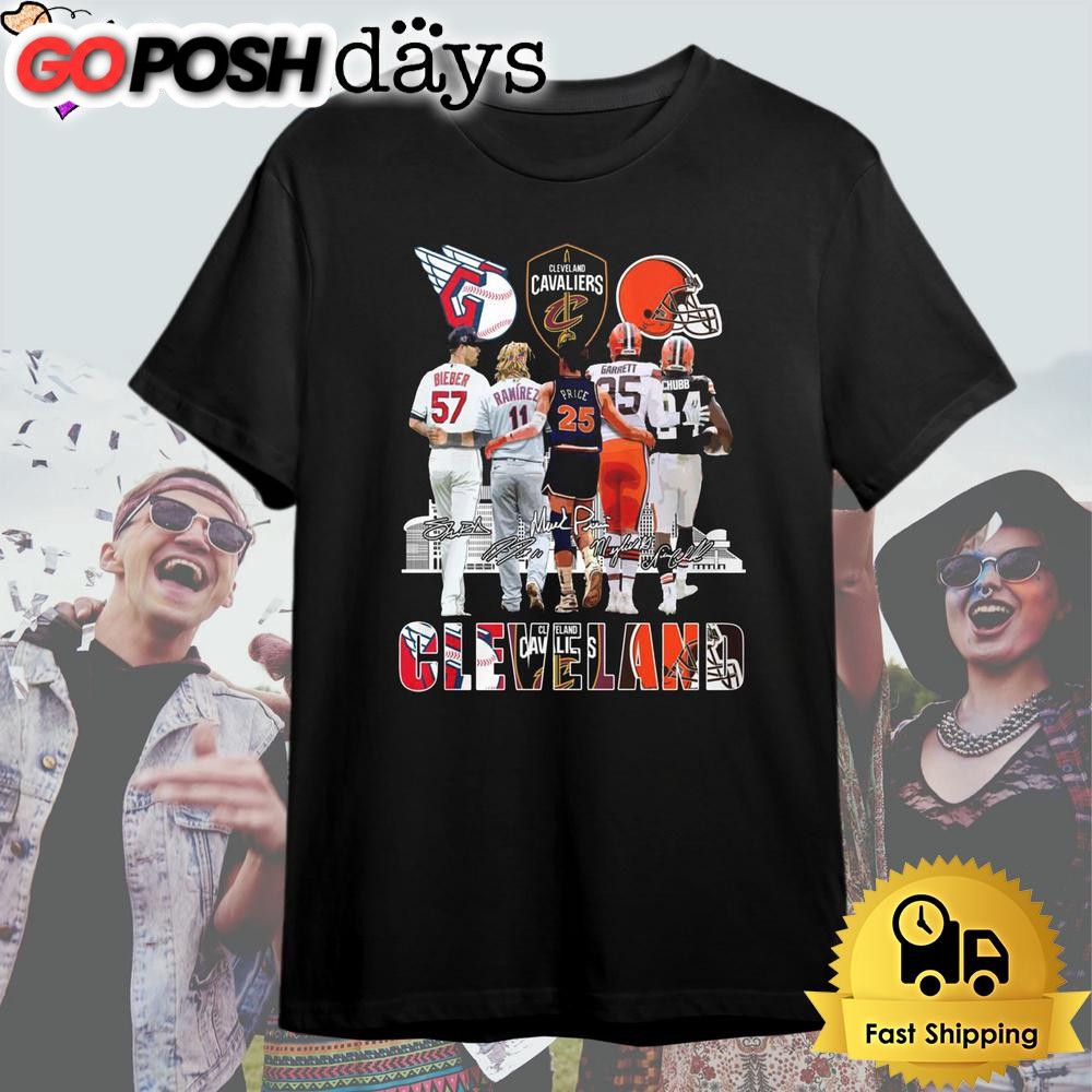 Cleveland Sport Team Legendary Signature T Shirt