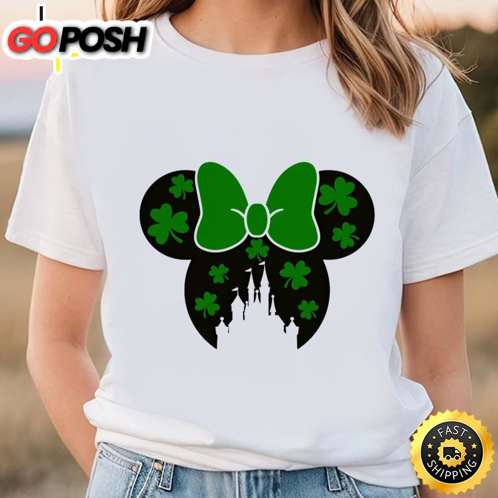 Clover Disney Castle Minnie Mouse Shirt