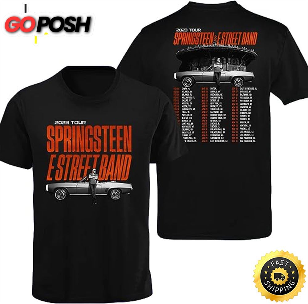 Clownz Bruces Springsteen Shirt 2023 Tour Springsteens & Estreets Band Tour Unisex Shirt