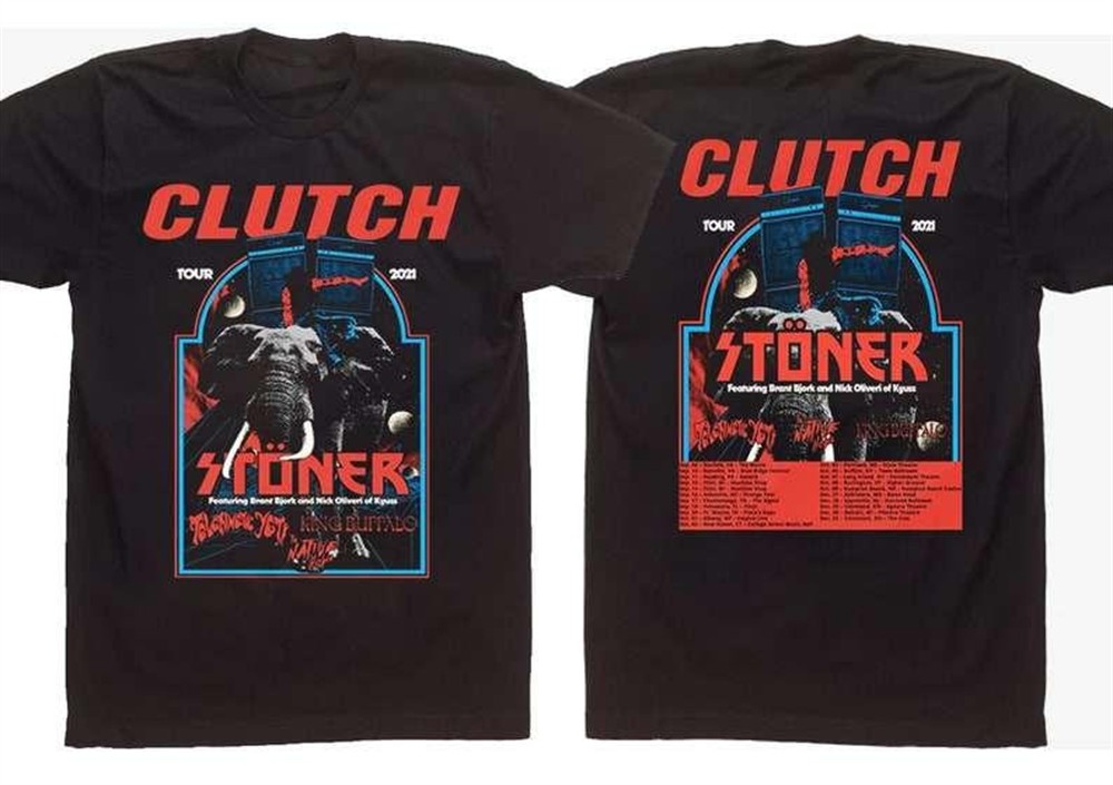 clutch-announce-full-2021-us-tour-with-stoner-king-buffalo-t-shirt-8klrttq7 Clutch Announce Full 2021 US Tour with Stoner King Buffalo T Shirt