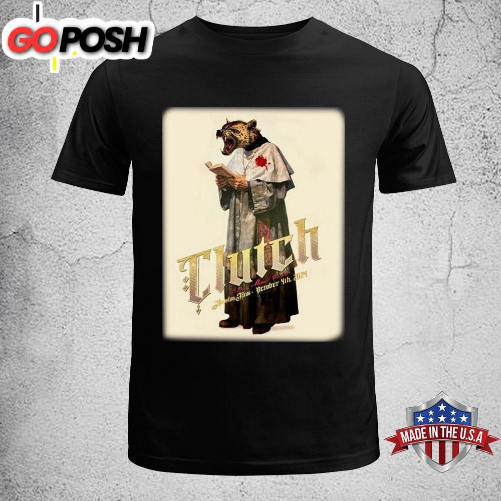 Clutch Bayou Music Center, Houston, TX Tour Unisex T-Shirt