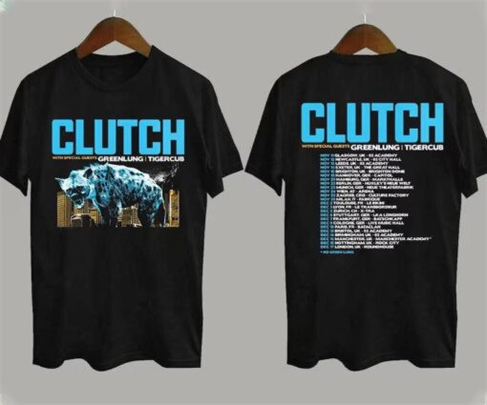 Clutch Europe & UK Tour 2023 Short-Sleeve T-Shirt