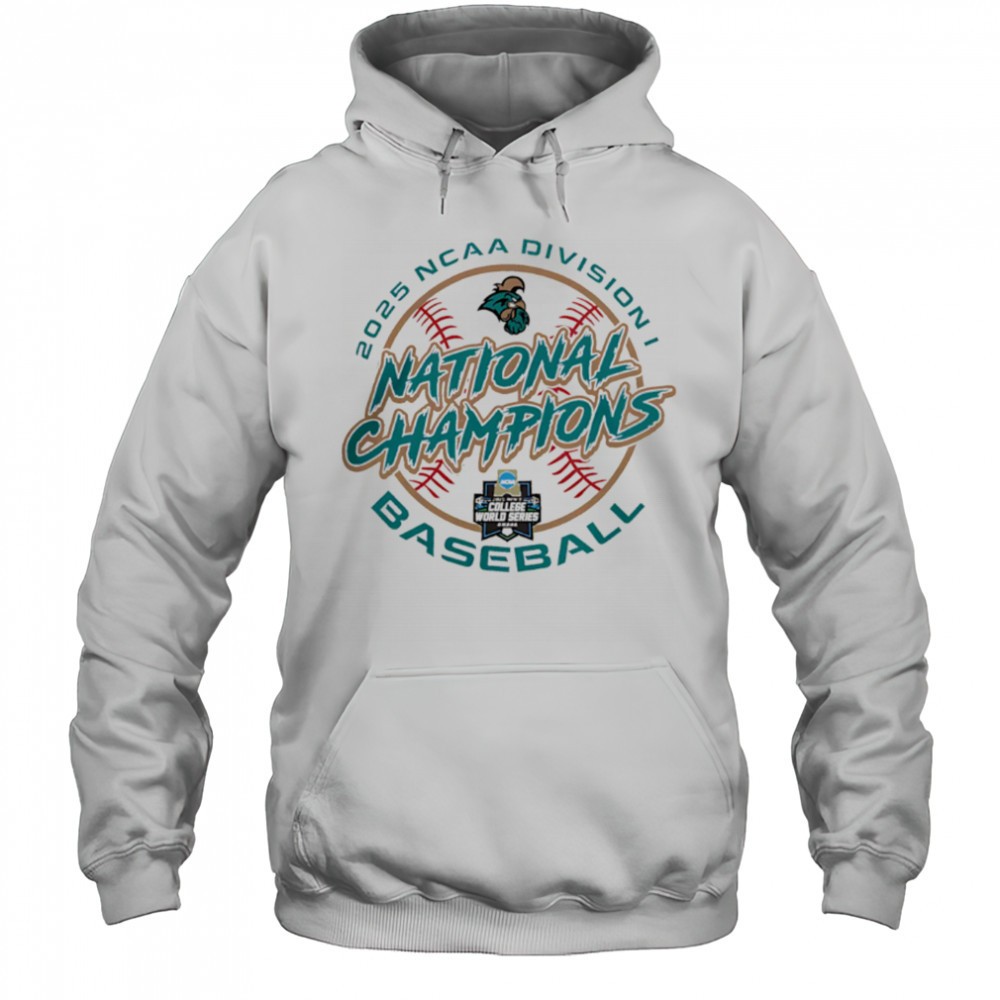 Coastal Carolina Chanticleers 2025 NCAA Division National Champions shirt