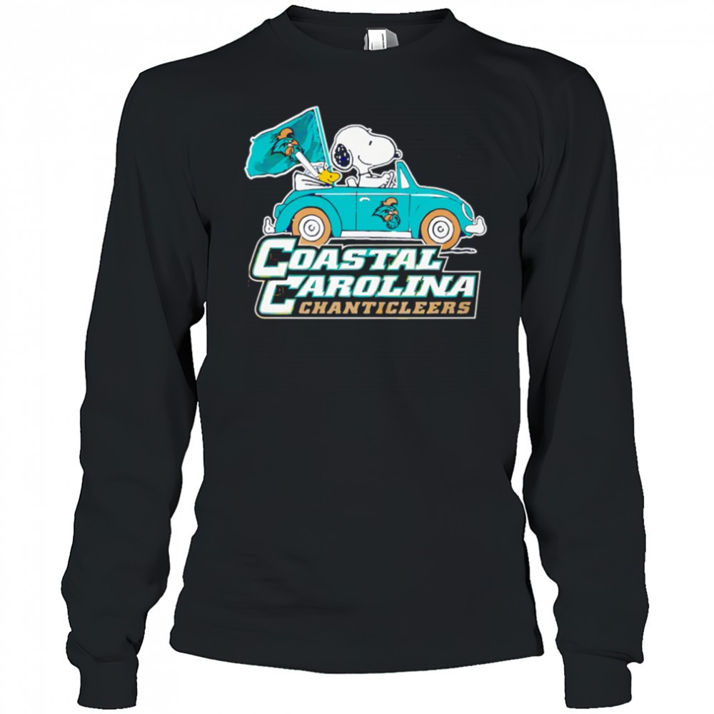 coastal-carolina-chanticleers-x-snoopy-go-by-car-shirt-fvnsi5vi Coastal Carolina Chanticleers x Snoopy go by car shirt