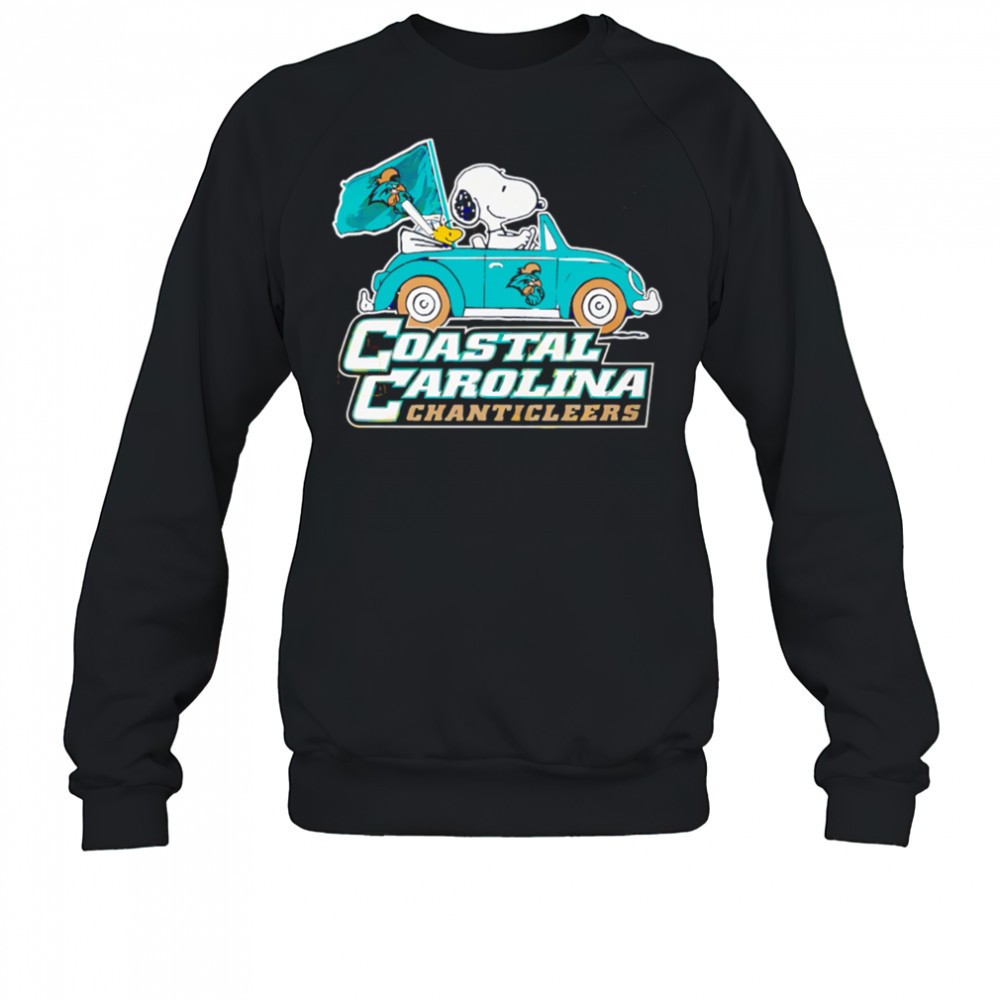 coastal-carolina-chanticleers-x-snoopy-go-by-car-shirt-fvnsi5vi Coastal Carolina Chanticleers x Snoopy go by car shirt