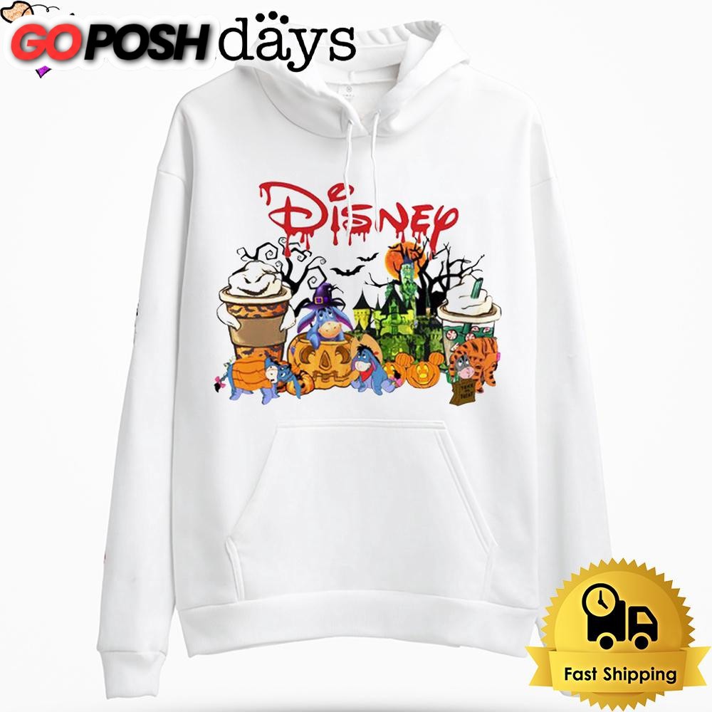 Coffee Eeyore Halloween Hoodie