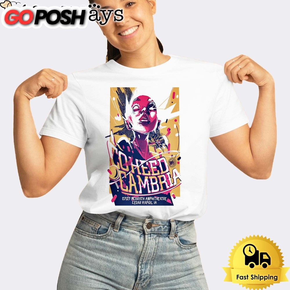 Coheed And Cambria At McGrath Amphitheatre In Cedar Rapids IA July 27 2024 Unisex T-Shirt