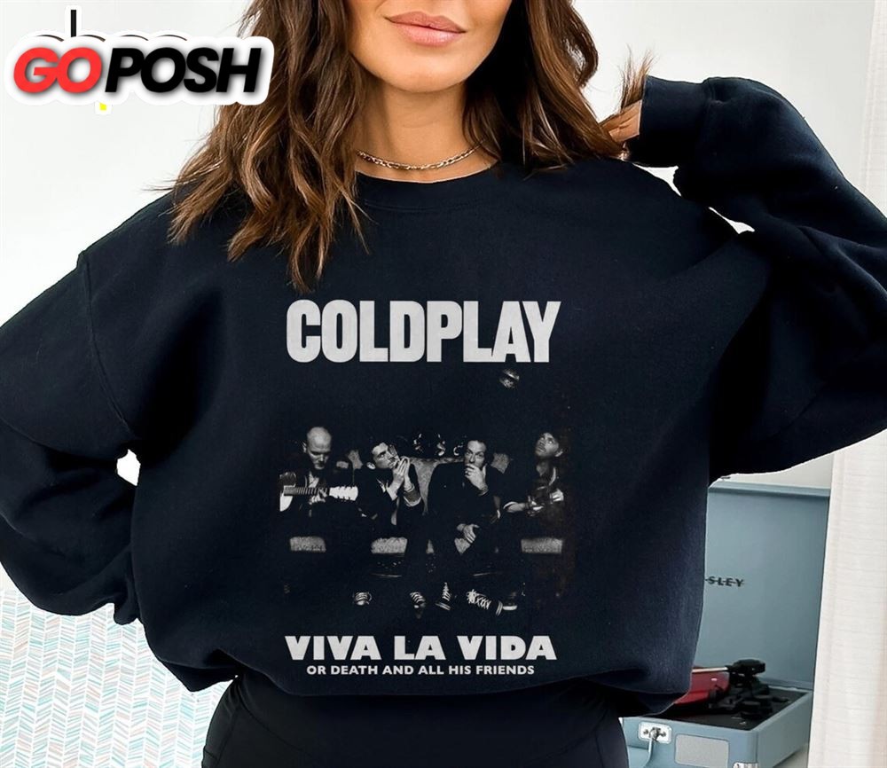 Coldplay Music Band Hoodie, Music Of The Spheres Tour 2024 Sweatshirt