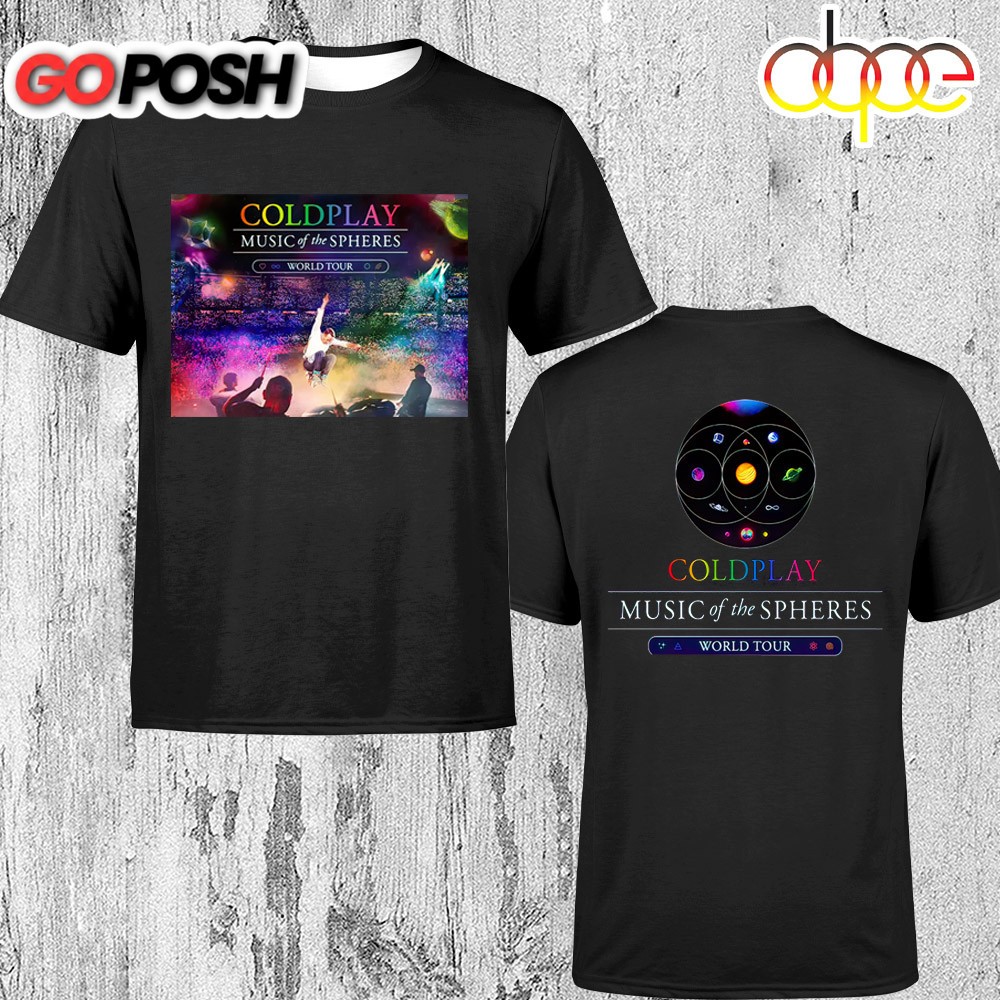 Coldplay Tour 2025 Music Unisex T-Shirt