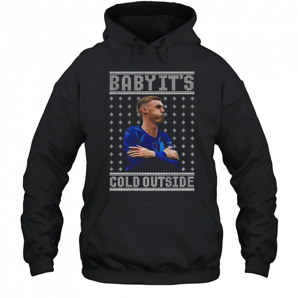 Cole Palmer Chelsea FC Baby its cold outside Merry Christmas shirt