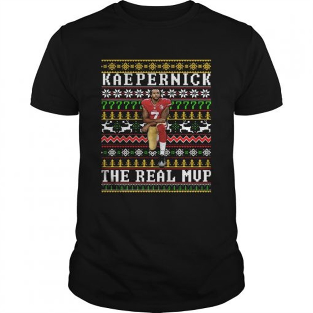 colin-kaepernick-the-real-mvp-ugly-christmas-shirt-qbynuode Colin Kaepernick the real MVP ugly christmas shirt