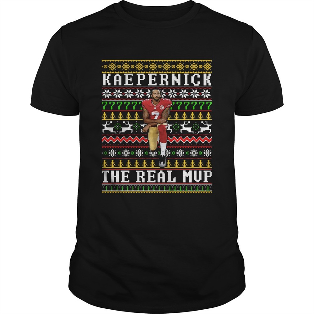 colin-kaepernick-the-real-mvp-ugly-christmas-shirt-qbynuode Colin Kaepernick the real MVP ugly christmas shirt