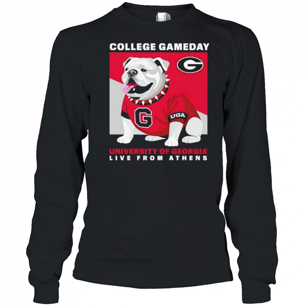 college-gameday-georgia-mascot-university-live-from-athens-shirt-xf8cmcde College GameDay Georgia Mascot University live from athens shirt
