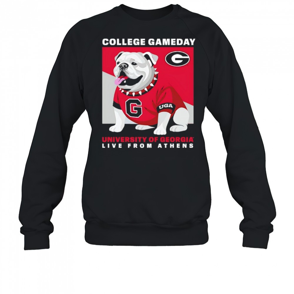 college-gameday-georgia-mascot-university-live-from-athens-shirt-xf8cmcde College GameDay Georgia Mascot University live from athens shirt