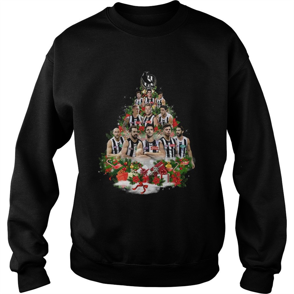 Collingwood player christmas tree shirt