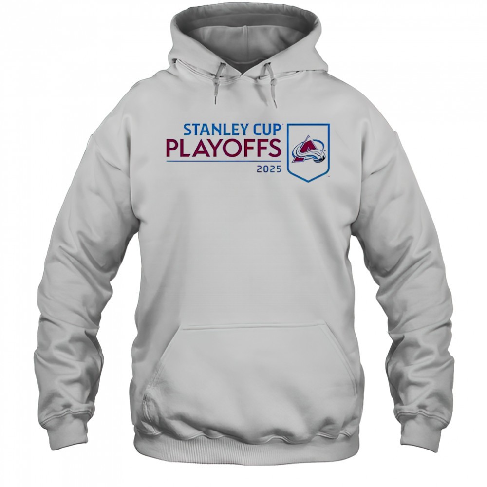 Colorado Avalanche 2025 NHL Stanley Cup Playoffs Champions T-Shirt