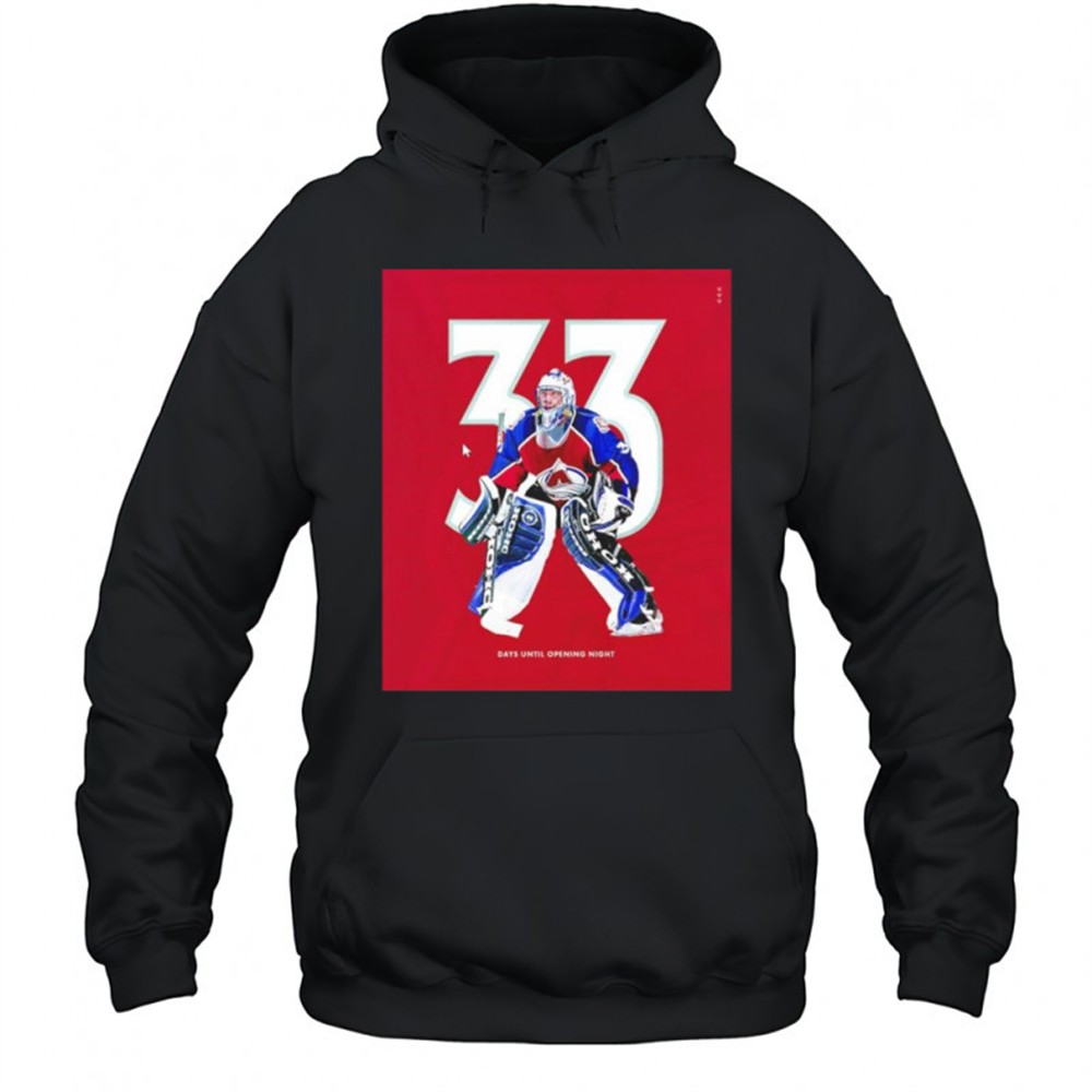 Colorado Avalanche number 33 NHL shirt