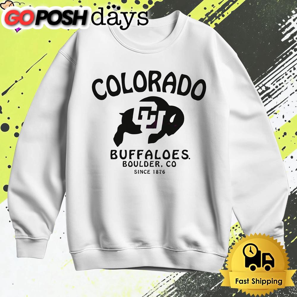 colorado-buffaloes-football-logo-mascot-t-shirt-vvrm5bjs Colorado Buffaloes Football Logo Mascot T Shirt