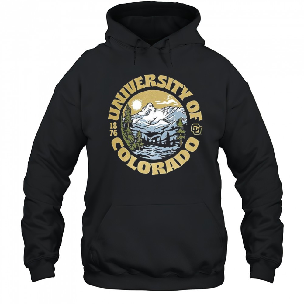 Colorado Buffaloes football the university of Colorado est 1876 landscape logo shirt