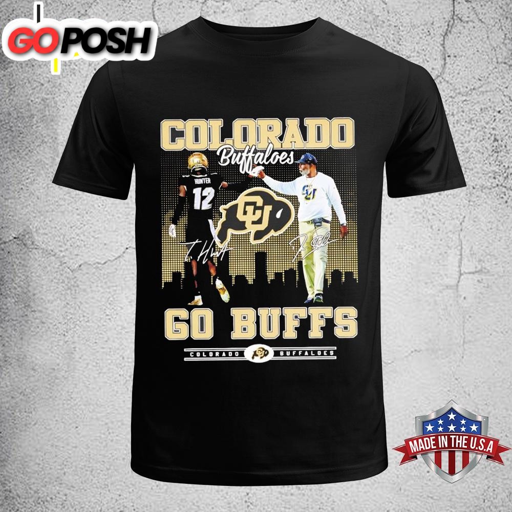 Colorado Buffaloes Travis Hunter X Deion Sanders Go Buffs Skyline