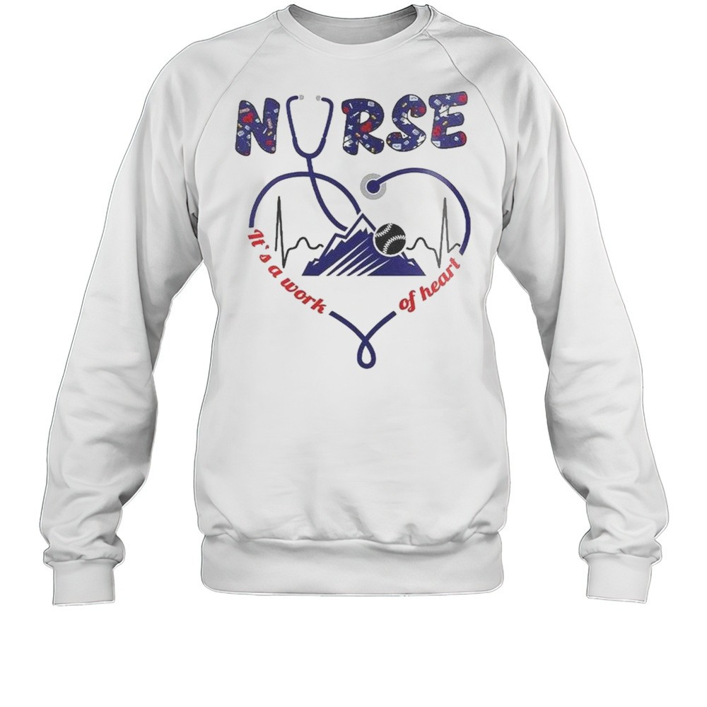 Colorado Rockies Nurses Appreciation Night 2025 Baseball Shirt