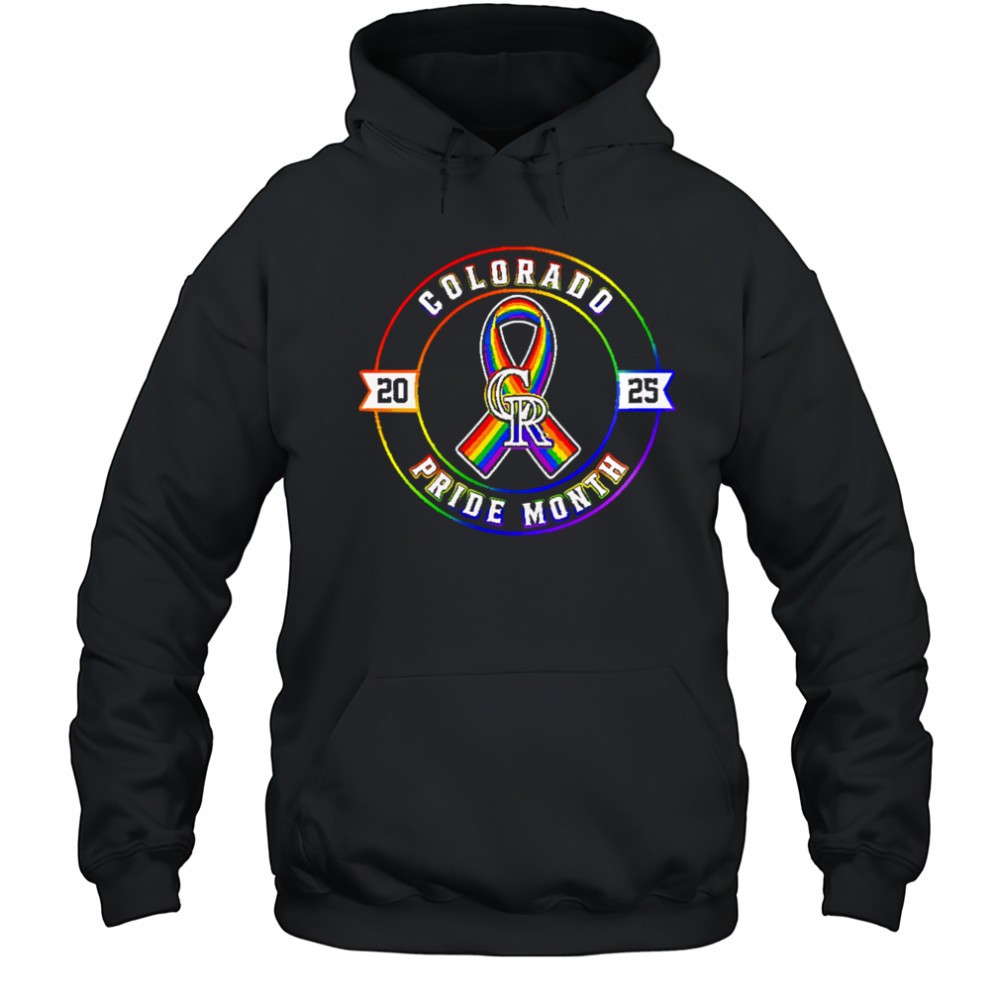 Colorado Rockies Pride Month 2025 shirt