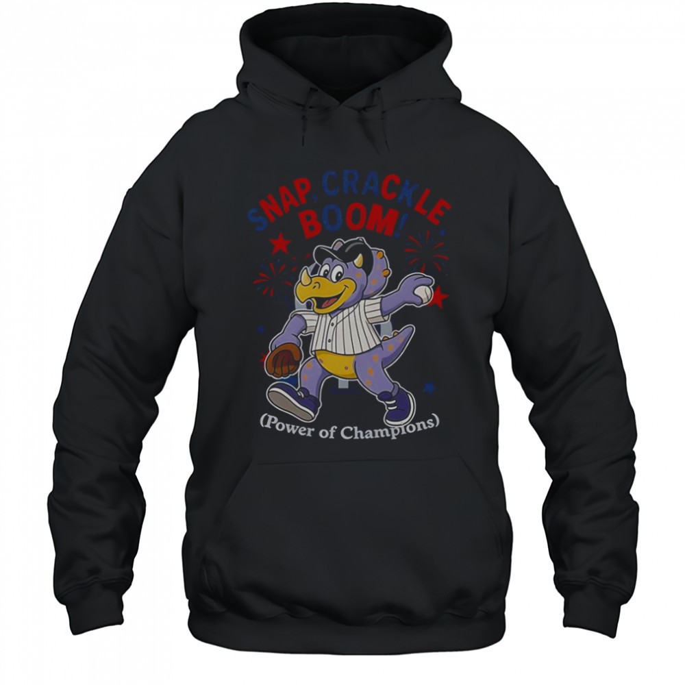 Colorado Rockies Snap Crackle Boom Power Of Champions Indepencence Day T-Shirt