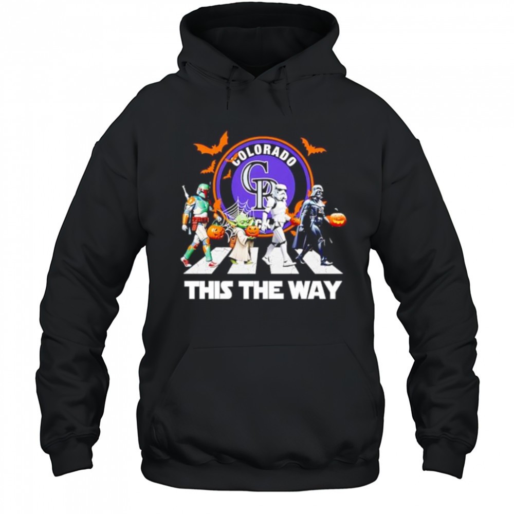 Colorado Rockies Star Wars This The Way Halloween shirt