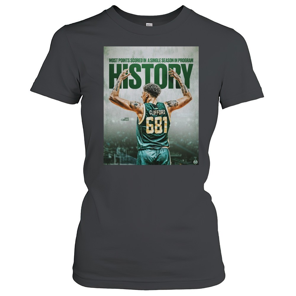 colorado-state-rams-basketball-nique-clifford-most-points-scored-in-a-single-sea-cvfq97st Colorado State Rams Basketball Nique Clifford Most Points Scored In A Single Season In Program History 2025 T-shirt