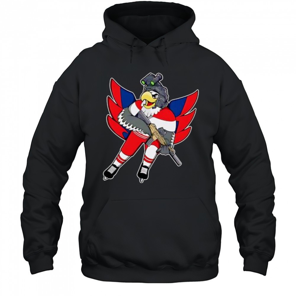 Columbus Blue Jackets Eagle Military Rifle Night Vision shirt