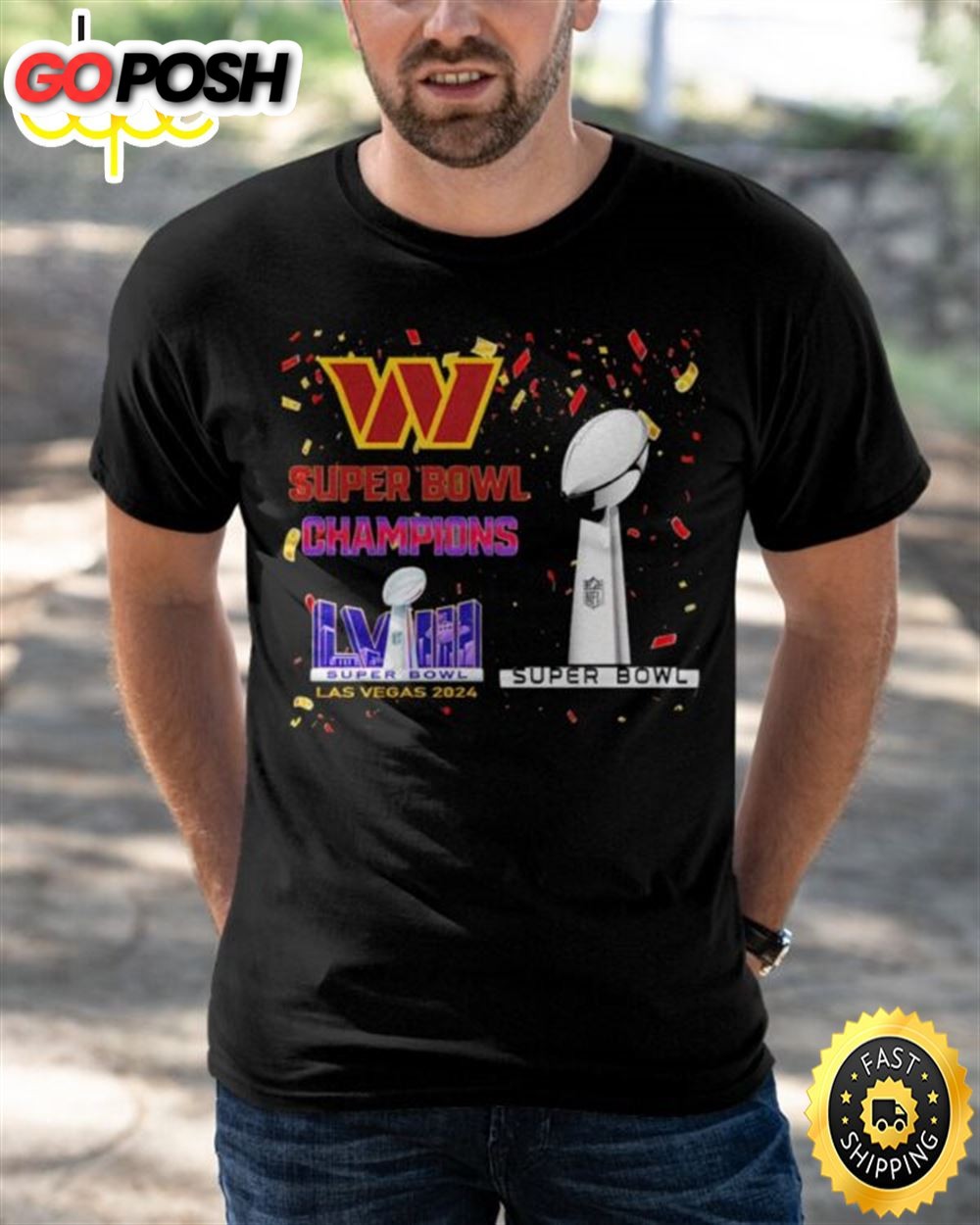 Commanders Super Bowl Champions Lviii Las Vegas 2025 Shirt