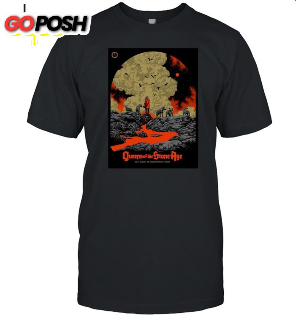 Concert Queens Of The Stone Age Feb 22, 2025 Sydney, Aus Tee T-Shirt