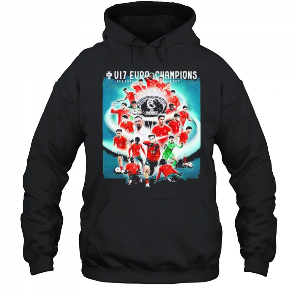 Congrats U17 Portugal Winners U17 Euro Champions Albania 2025 shirt