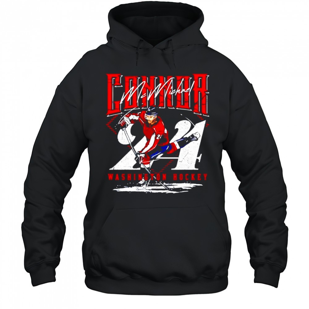 Connor McMichael Washington Capitals Hockey signature shirt