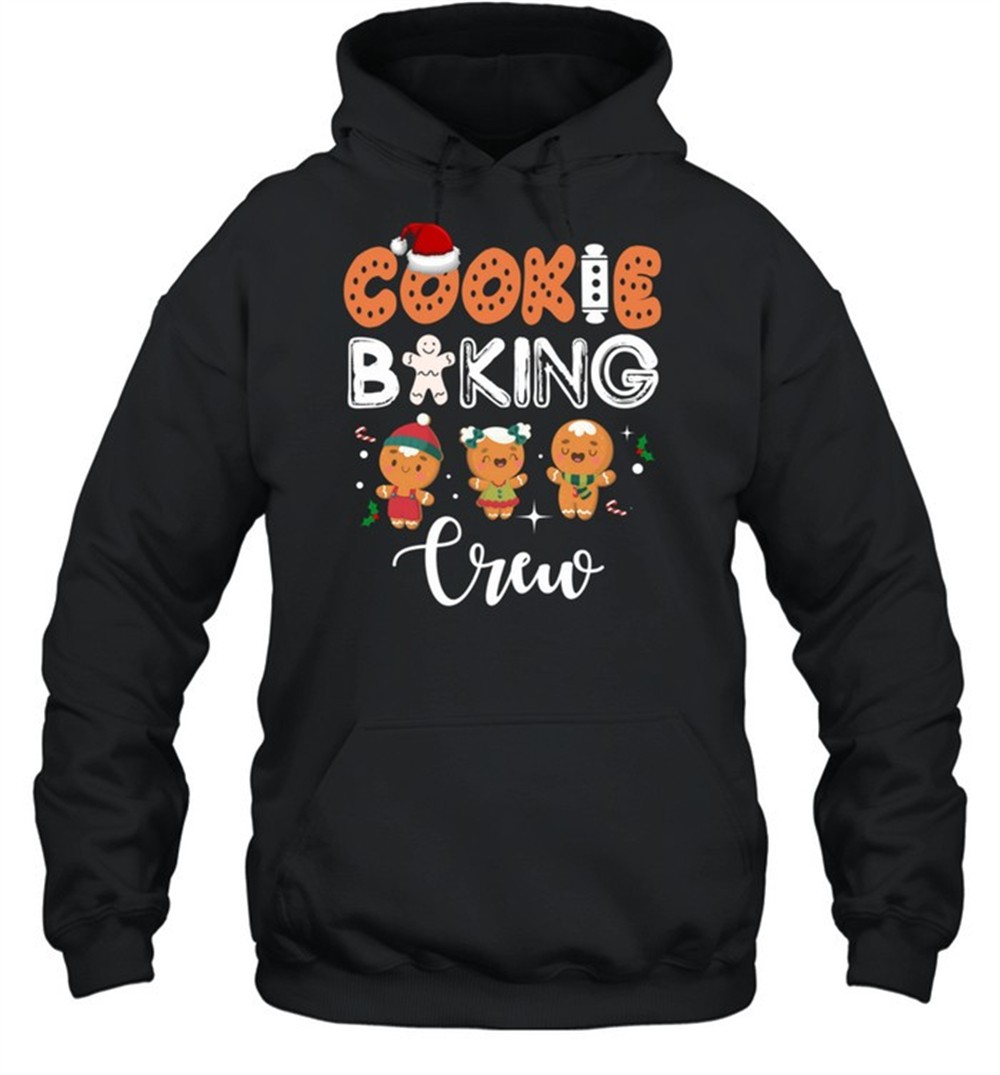 Cookie Baking Crew Christmas Gingerbread Team shirt