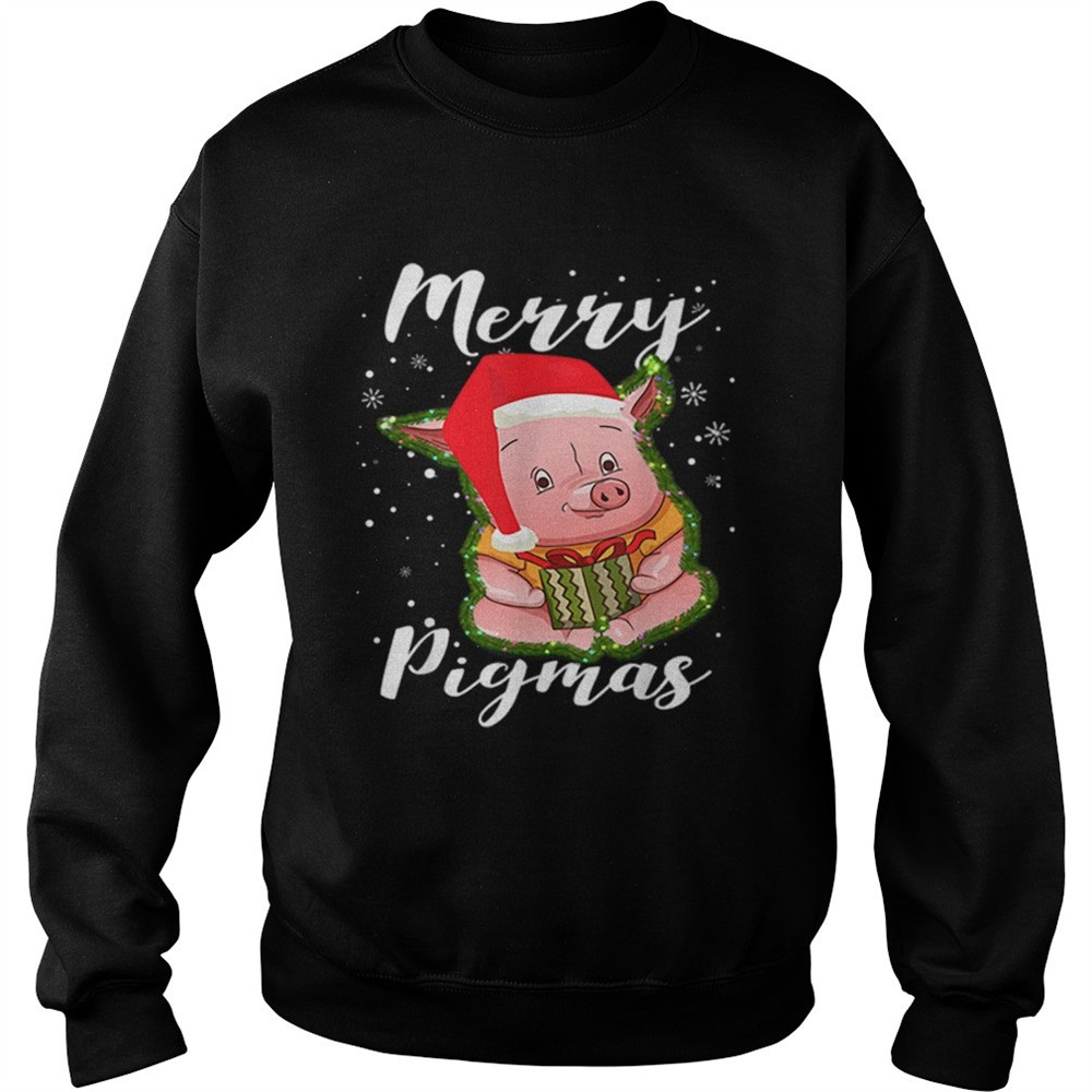 Cool Pig Christmas Tree Xmas for Pig Lovers shirt