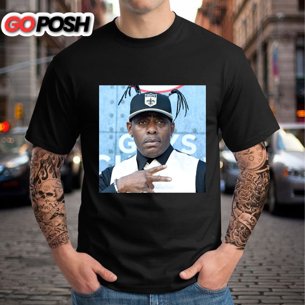 Coolio Rapper Hip Hop Artists Rest In Peace 2025 Black Unisex T-shirt