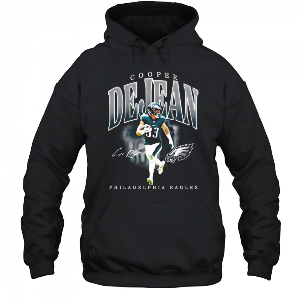 Cooper DeJean Philadelphia Eagles football name signature shirt