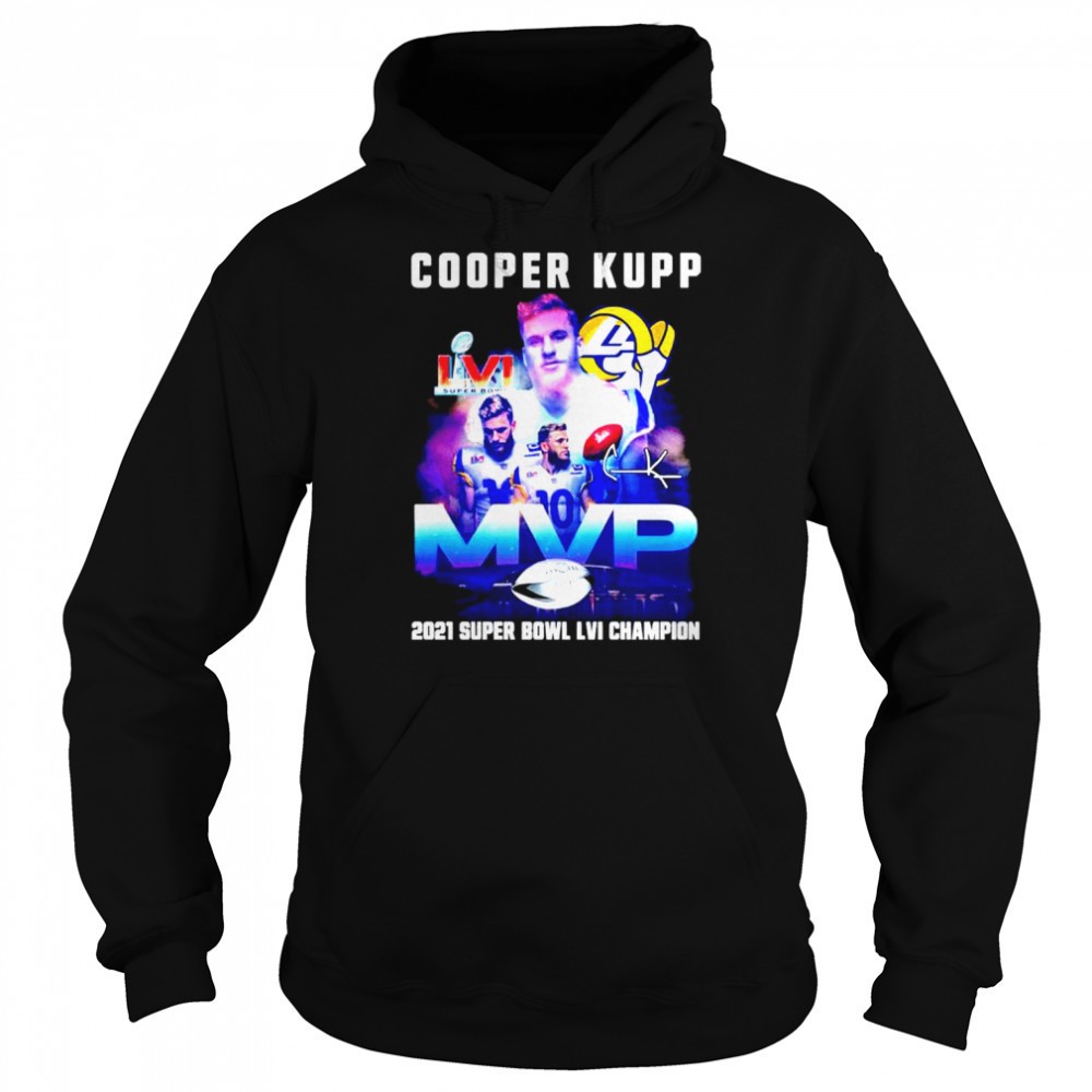 Cooper Kupp MVP Los Angeles Rams signature shirt