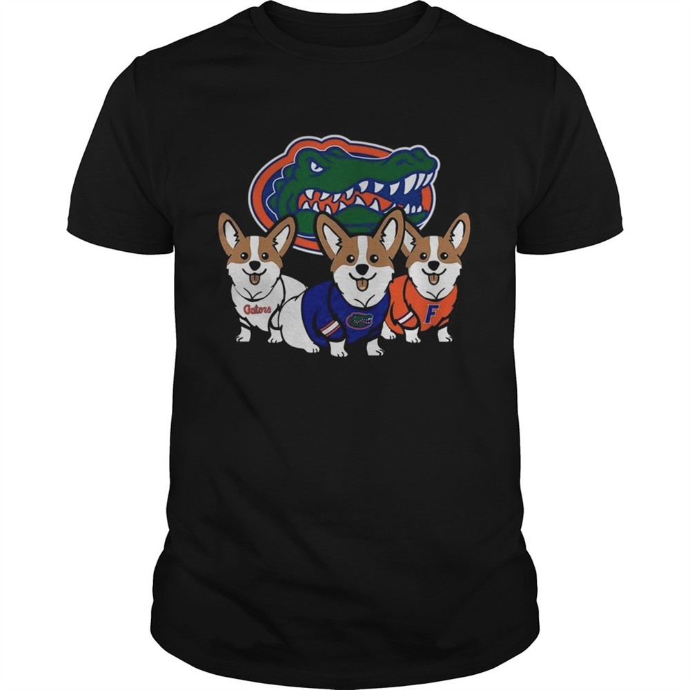 corgi-and-florida-gators-shirt-34d8d1me Corgi and Florida Gators shirt