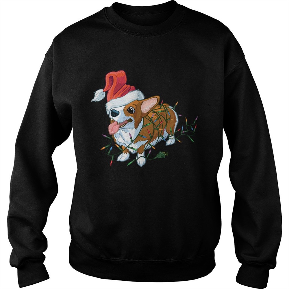 Corgi Lights Christmas shirt