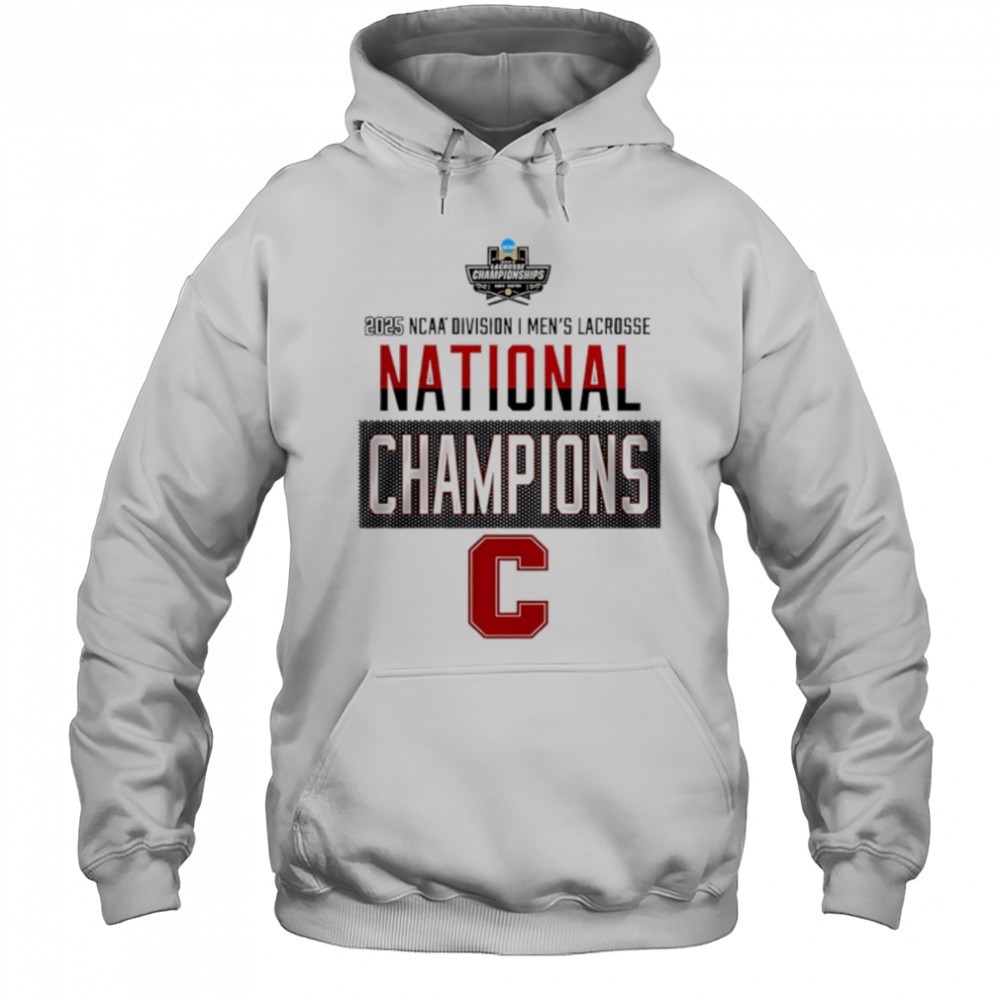 Cornell Big Red 2025 NCAA Mens Lacrosse National Champions shirt