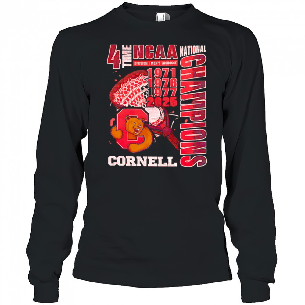 cornell-big-red-4-time-ncaa-national-champions-shirt-ulumdzpe Cornell Big Red 4 time Ncaa National Champions shirt
