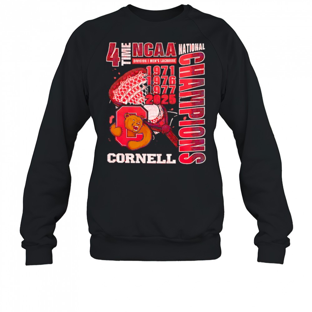 cornell-big-red-4-time-ncaa-national-champions-shirt-ulumdzpe Cornell Big Red 4 time Ncaa National Champions shirt