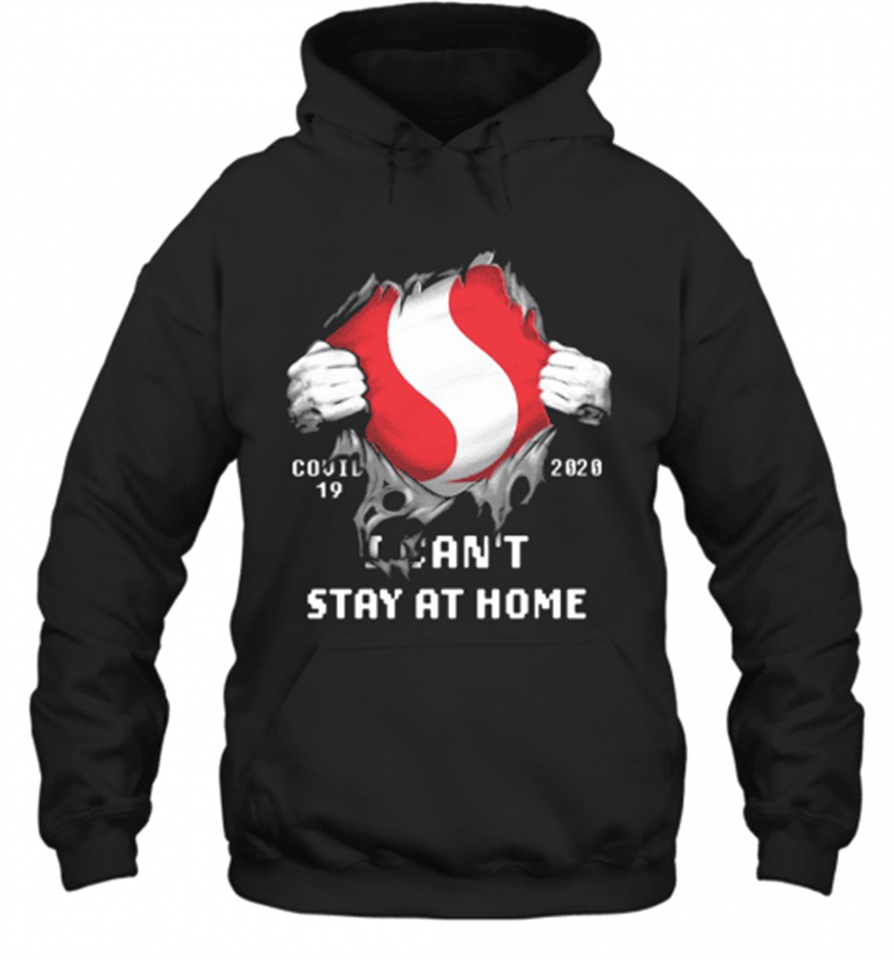 Covid 19 2020 I CanT Stay At Home Hand T-Shirt