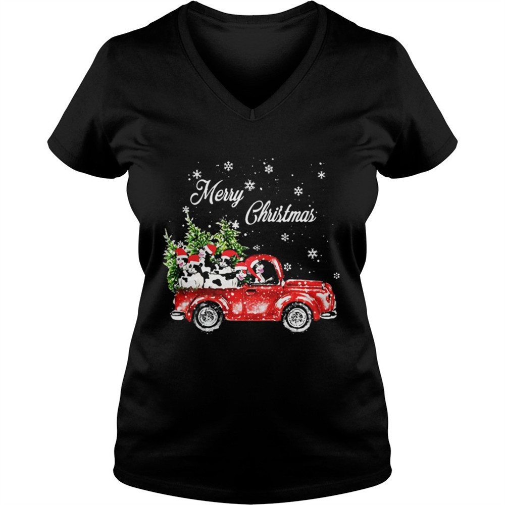 cow-drives-truck-merry-christmas-shirt-zq2ufxb8 Cow drives truck merry Christmas shirt