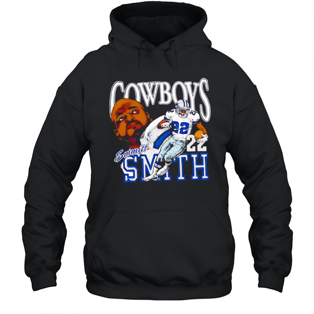 Cowboys Emmitt Smith 22 Football Player Portrait shirt