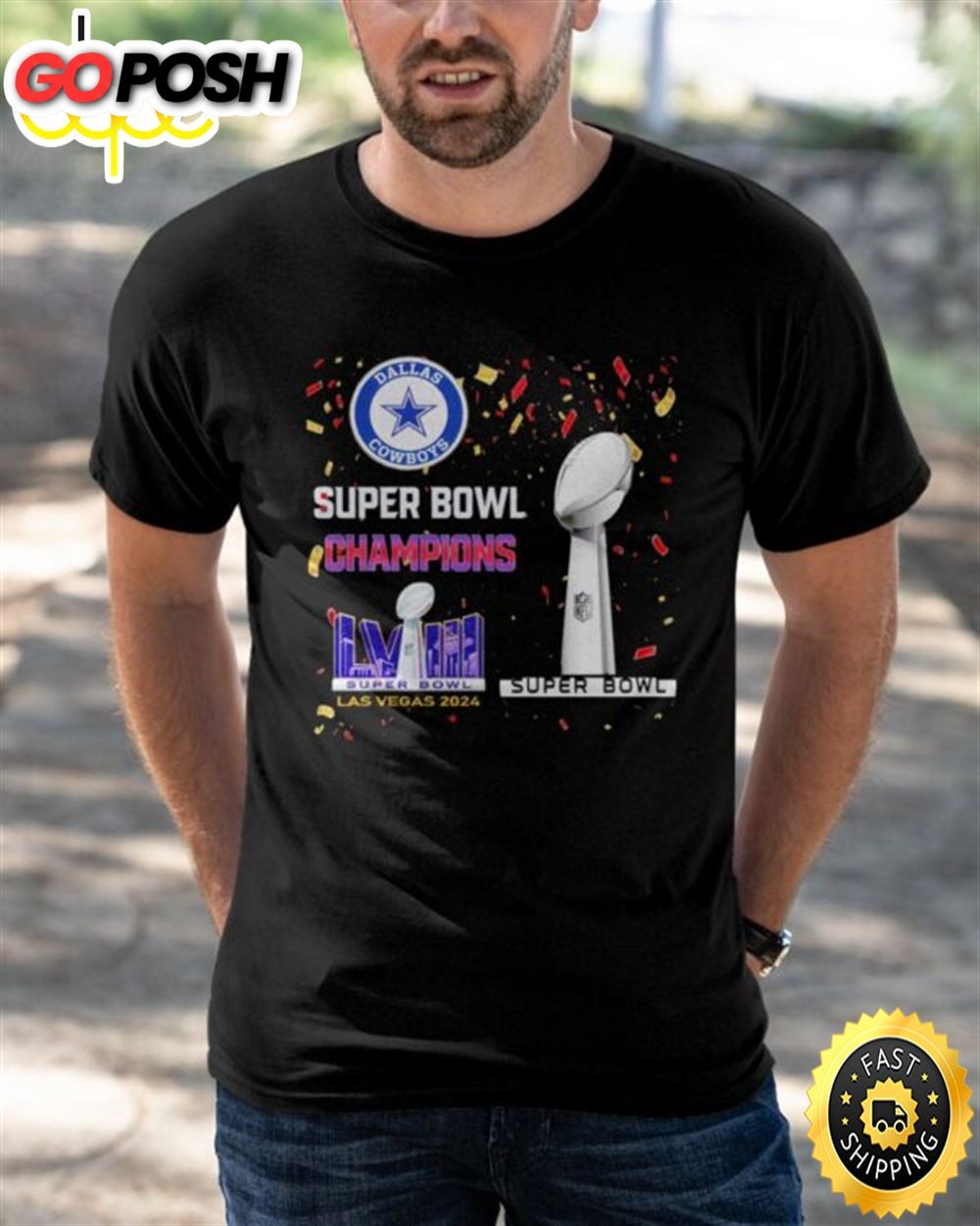 Cowboys Super Bowl Champions Lviii Las Vegas 2025 Shirt